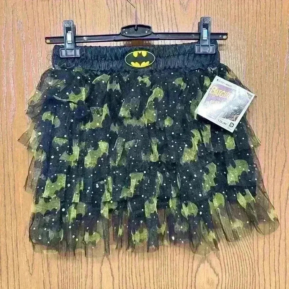 Batgirl Tutu Skirt DC Comics Halloween Adult XS/S Costume Accessory (One Size)
